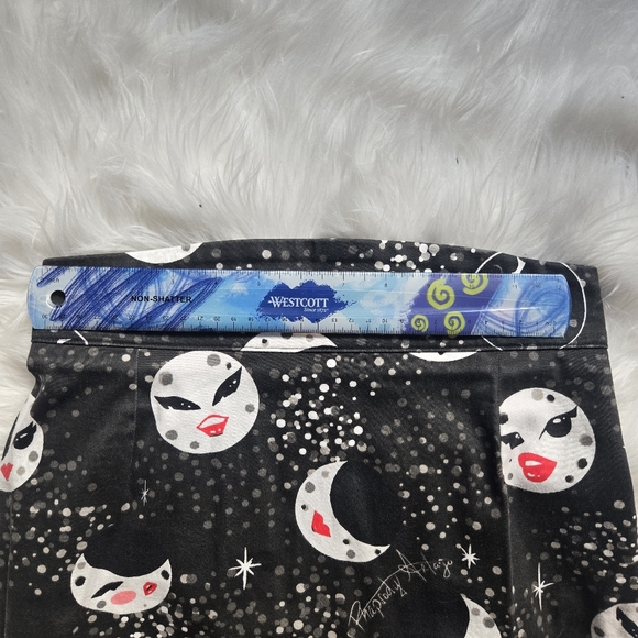 Laura Byrnes Moon Pencil Skirt pinup style size Medium - Picture 8 of 8